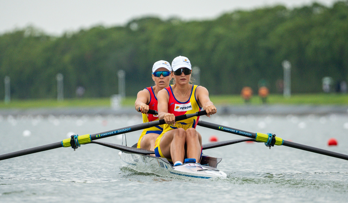 Aur mondial la canotaj: Simona Radiș și Magda Rusu cuceresc categoria dublu rame feminin